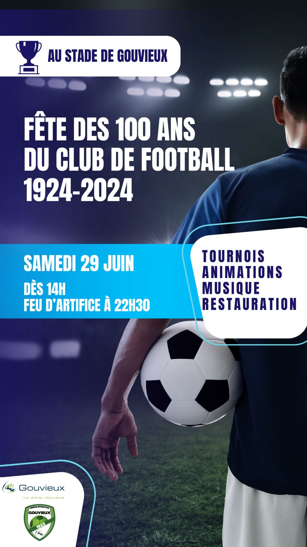 Fêtes des 100 ans du Club de Foot de Gouvieux